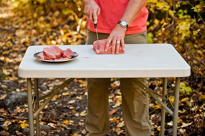 Coldcreek Outfitters Outdoor Portable Processing Station (Gray 32X36X23-Inch)