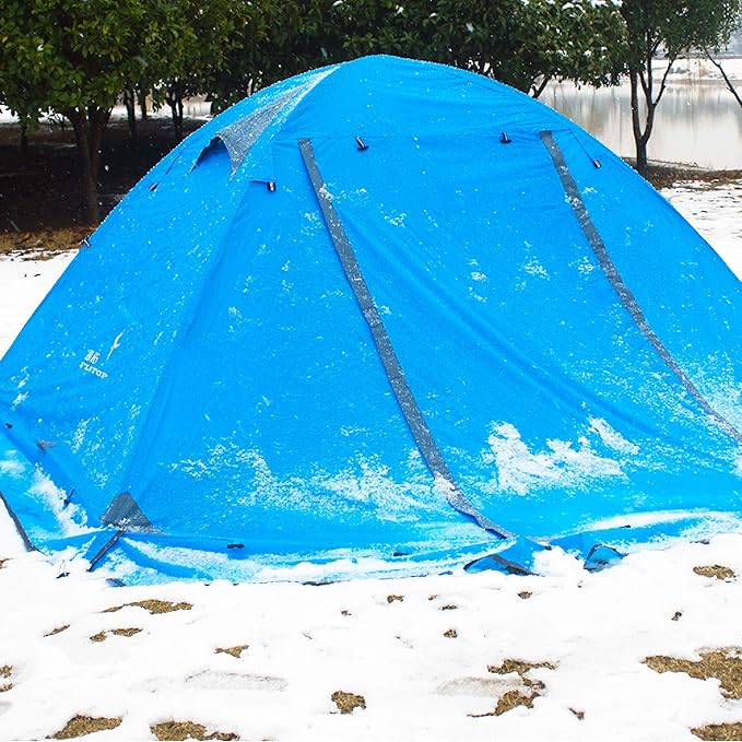 Azarxis 1 2 3 Person 3 Season Tent for Camping Backpacking Hiking Easy Set Up Waterproof Lightweight Professional Double Layer Aluminum Rod &amp Carry Bag