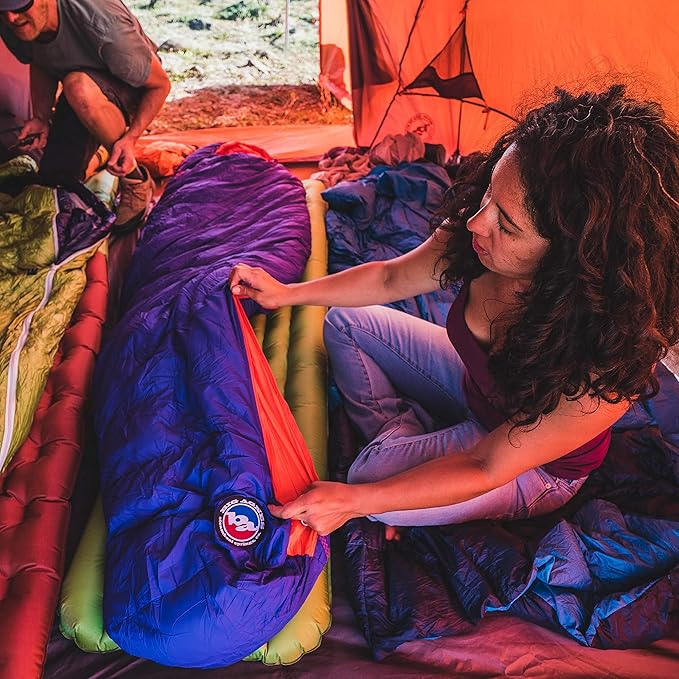 Big Agnes Womens Torchlight Sleeping Bag w/600 DownTek for Backpacking and Camping
