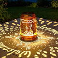 Solar Lanterns Outdoor Waterproof Hummingbird Garden Decor Gifts for Women Mom Grandma Hanging Solar Lights Metal Solar Decoration Outside for Yard Patio Backyard Porch