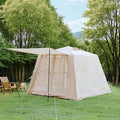 5.76 m² Inflatable Tents for Camping with Canopy Blow Up Tent with Hand Pump Easy Setup InflatableTent 4 Season Tent Waterproof Oxford Air Glamping Tents for Camping Adult 2-3 Person