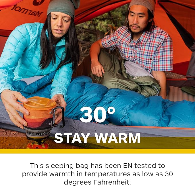 MARMOT Women's Lozen 30° Sleeping Bag 650 Fill Down for Camping &amp Backpacking