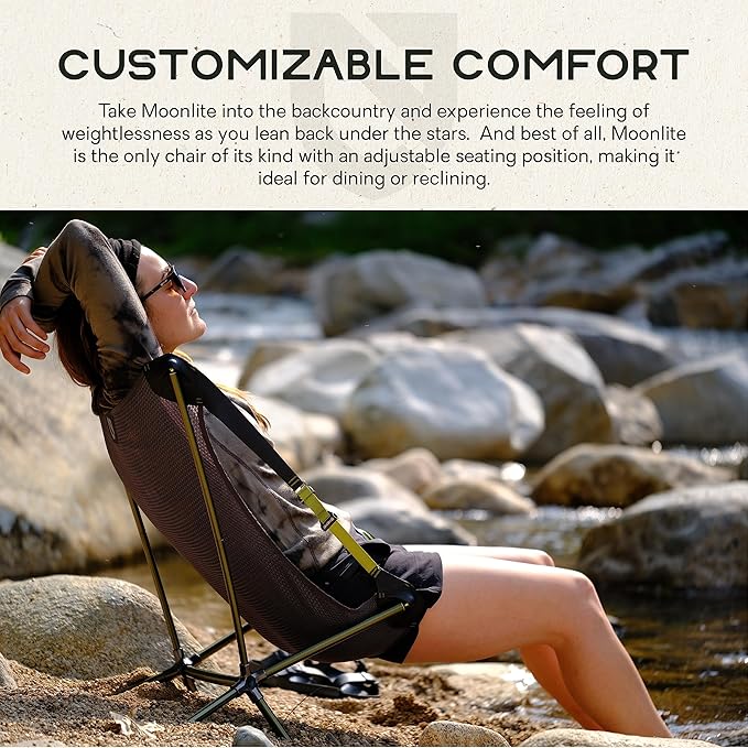Nemo Moonlite Reclining Camp Chair - Bluebird