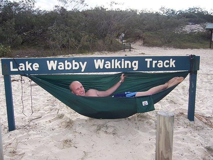 Hammock Bliss Single - Camping Hammock - Camping Essentials Portable Hammock - The Longest Single Hammock On Earth for Outside Hiking and Travel