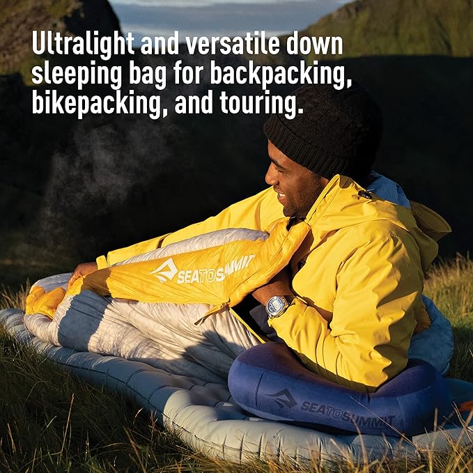 Sea to Summit Spark Ultralight Down Sleeping Bag 40-Degree Long