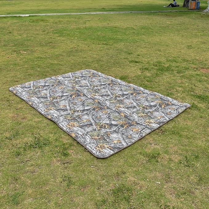 Poncho Liner Military Outdoor Camping Blanket for Travel Beach Grass Picnic Car Emergency Outdoor Survival