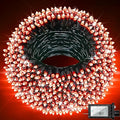 1500 LED Christmas Lights Outdoor with 12 Modes 470FT Green Wire Christmas String Fairy Lights with Timer &amp Dimmable Waterproof Twinkle Tree Lights for House Patio Party Wedding Xmas Decor Red