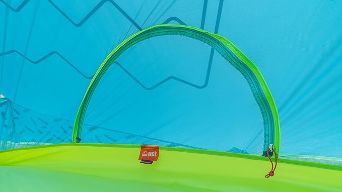 ust highlander 2-person backpacking tent with ultra light design and heavy duty non-free standing waterproof construction for bikepacking yakpacking camping and hiking