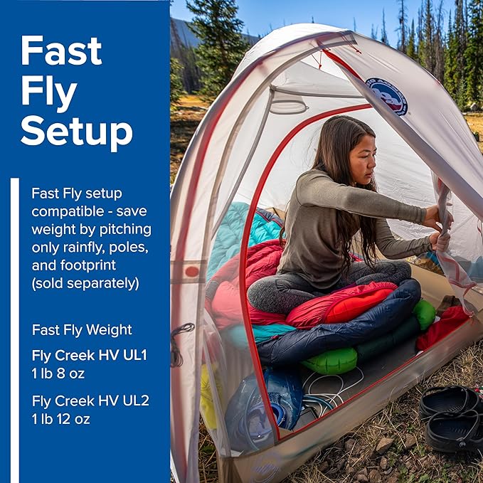 Big Agnes Fly Creek HV UL Bikepack - Ultralight Bike-Packing Tent