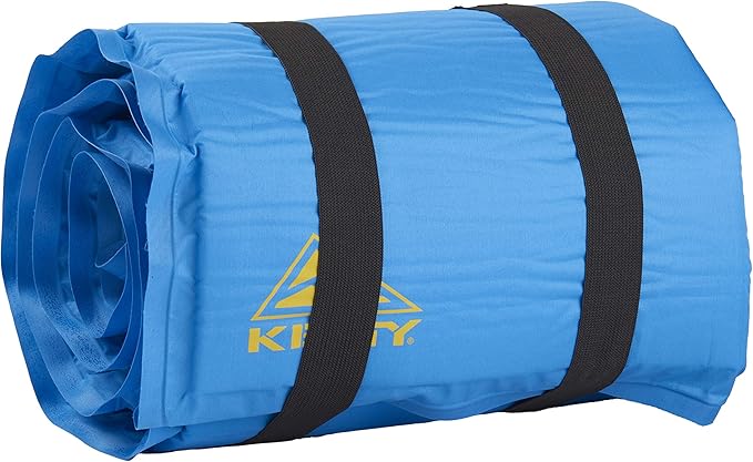 Kelty Campground Kit Sleeping Bag and Sleeping Pad Set &amp Combo Includes 40 Degree Fahrenheit Rectangular Sleeping Bag and Self-Inflating Sleeping Pad - Beginner Car Camping Kit