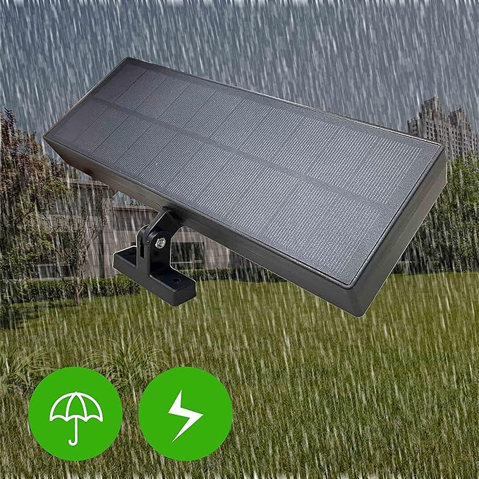 Solar Lights Outdoor for House Numbers - Black Adjustable Outdoor Solar Light for Address Sign Plate - Wall Light for HomeGardenPatio and Yard