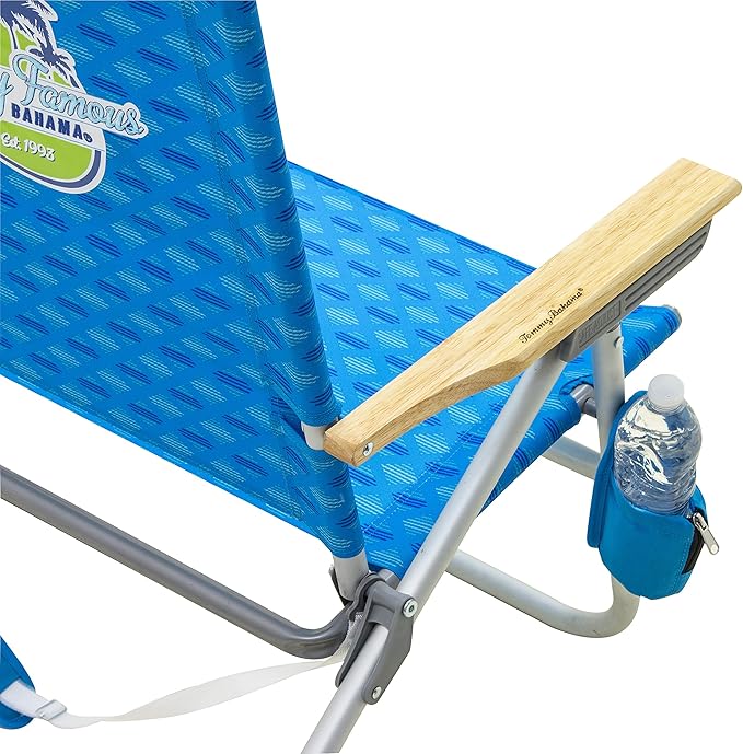 Tommy Bahama 4-Position Easy in-Easy Out Folding Beach Chair