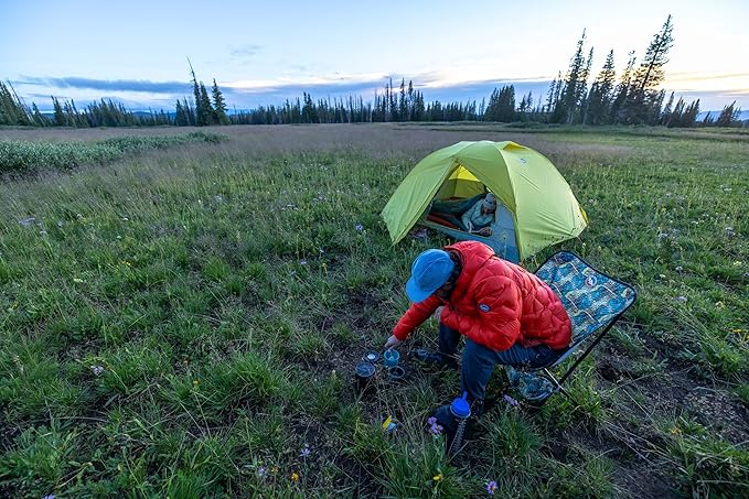 Big Agnes Mica Basin Chair- Ultralight Portable Chair for Camping and Backpacking