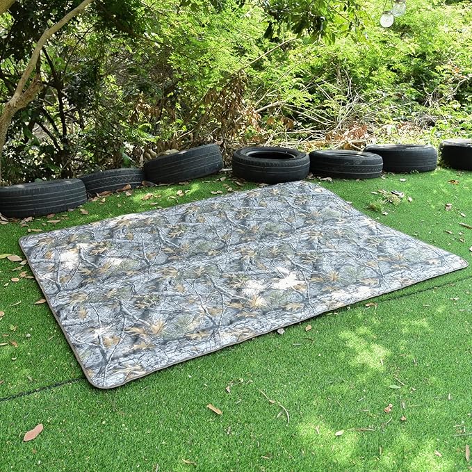 Poncho Liner Military Outdoor Camping Blanket for Travel Beach Grass Picnic Car Emergency Outdoor Survival