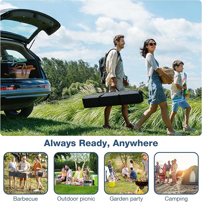 10x10 Outdoor Folding Canopy Tent with 1 Sidewall Easy Up Outdoor Shelter with One Person Set Up Center Lock Portable Patio Screen Tent for Camping Party Beach and Picnic Grey