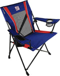 Kijaro Dual Lock Pro NFL Sports Fan Foldign Chair 26 L x 35.5 W x 37 H New York Giants
