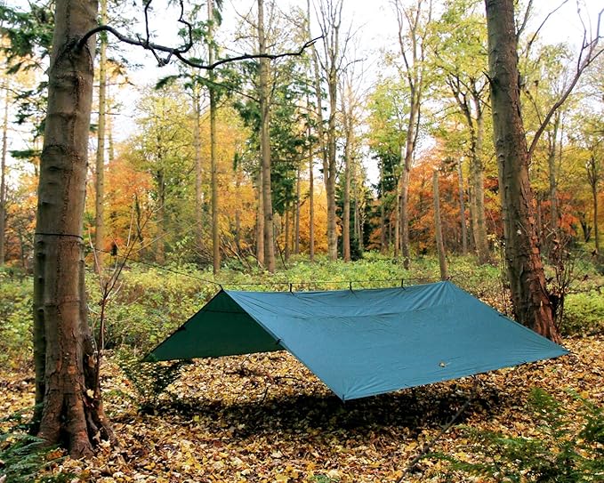 DD Hammocks - DD Tarp 4x4 - Olive Green: 13ft x 13ft