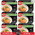 KJ Poultry Kosher Ready Meals - Stuffed Chicken Breast Rice MRE Meat Meals Ready to Eat Gluten Free Halal (6 Pack) Prepared Entree Fully Cooked Shelf Stable Microwave Dinner Travel Military