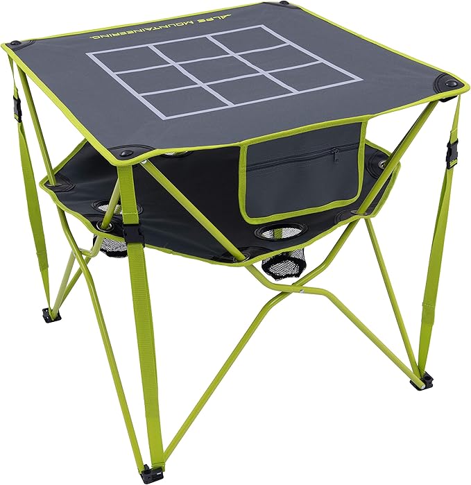 ALPS Mountaineering Eclipse Portable Compact Camping and Game Table with Carry Bag