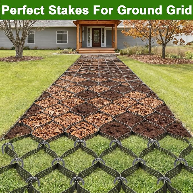 AAGUT Rebar Stakes 12 Inch 16 Pack J Hook Premium Black Coated Ground Garden Anchors Heavy Duty Superior Rust Resistance Chain Link Fence Stakes for Camping Tent Inflatables Lawn Decor