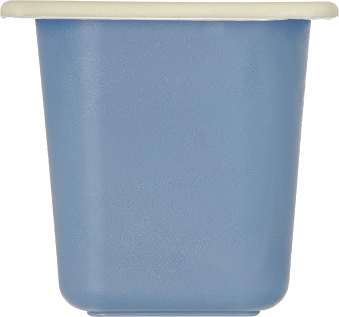 Carlisle FoodService Products CM1104C1402 Coldmaster CoolCheck 6 Deep Sixth-Size Insulated Cold Food Pan 1.6 Quart Color Changing White and Blue