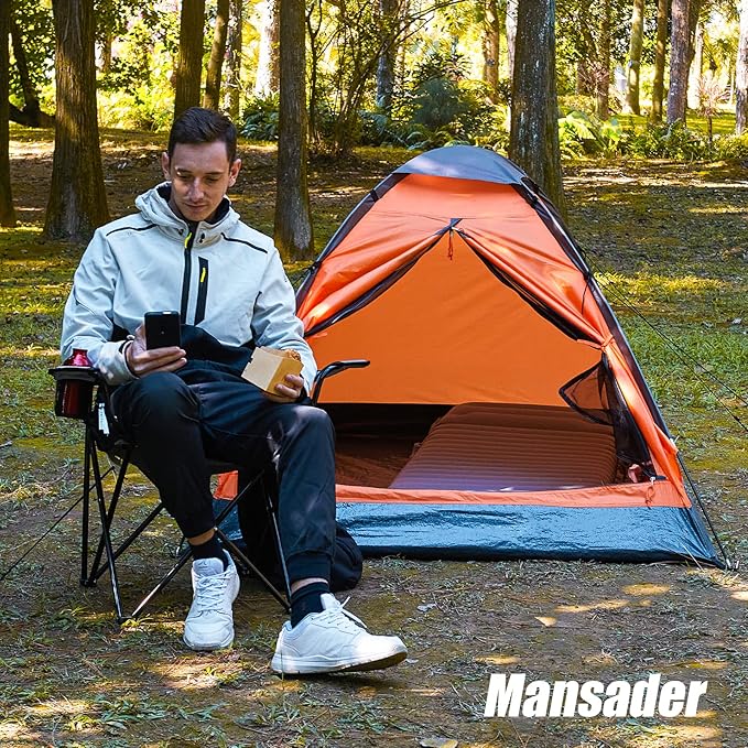 2 Person Camping Dome TentWaterproof Lightweight Portable Tents for Outdoor Camping Hiking Travel