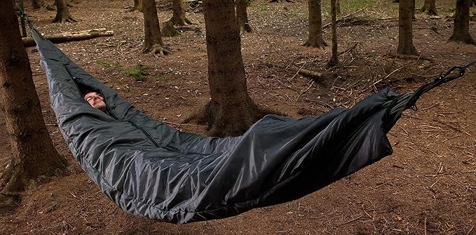 Snugpak Hammock Cocoon Fully Encases The Hammock Insulated with Travelsoft Filling - Olive