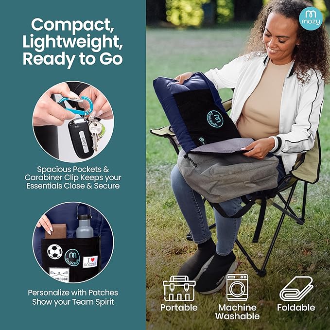Mozy Wearable &amp Weatherproof Outdoor Blanket – Lower-Body Thermal Wrap for Superior Warmth