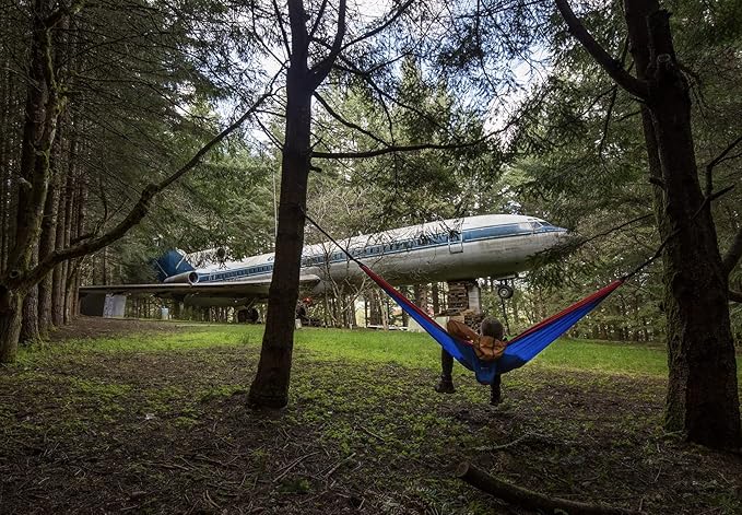 Rincon Hammock W/ Straps - Buy a Hammock - we'll Plant a Tree. Rincon 'Trestles' All-in-One Double Hammock. Backpacking Camping and Travel Friendly - 'Knot' Rope - and a Lifetime Guaranty.