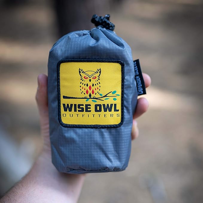 Wise Owl Outfitters Hammock Sleeve - Snakeskin Defender Camping Hammock Cover for Rain - Universal Waterproof Protection for Rain Fly Tarps and Camping Gear