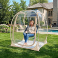 Alvantor® Pop Up Bubble Tent®Large Oversize Igloo Screen House1 Person Cold Protection Outdoor Igloo Winter Tent 4'x4'x5'