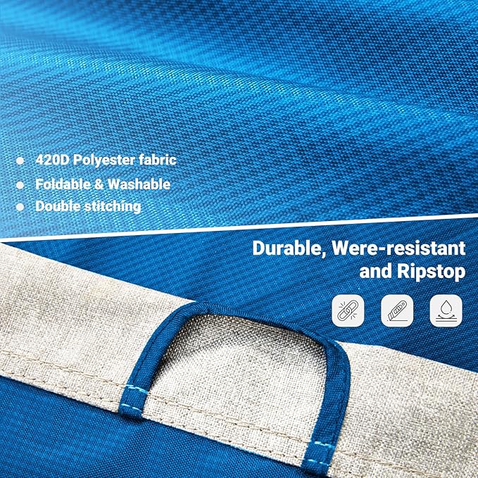 KingCamp Camping Cot Folding Portable Heavy Duty Ultralight Cots for Adults Camping Tent Hiking Backpacking Mountaineering Travel Indoor Outdoor Indoor Base Camp with Pillow Support 265 Lbs
