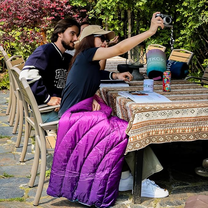 Camping BlanketLightweight Puffy Printed Camping Blanket Packable Outdoor Blanket for CampingTraveling Stadium Hiking Picnics