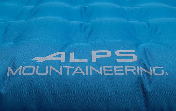 ALPS Mountaineering Vertex Air Bed Twin or Queen Inflatable Mattress Versatile Pump Included