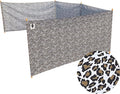 erda Sand Leopard Pro Beach Recycled Polyester Rip-Stop 20 ft Lightweight Windscreen Privacy Screen Wind Blocker Free Matching Shoulder Bag