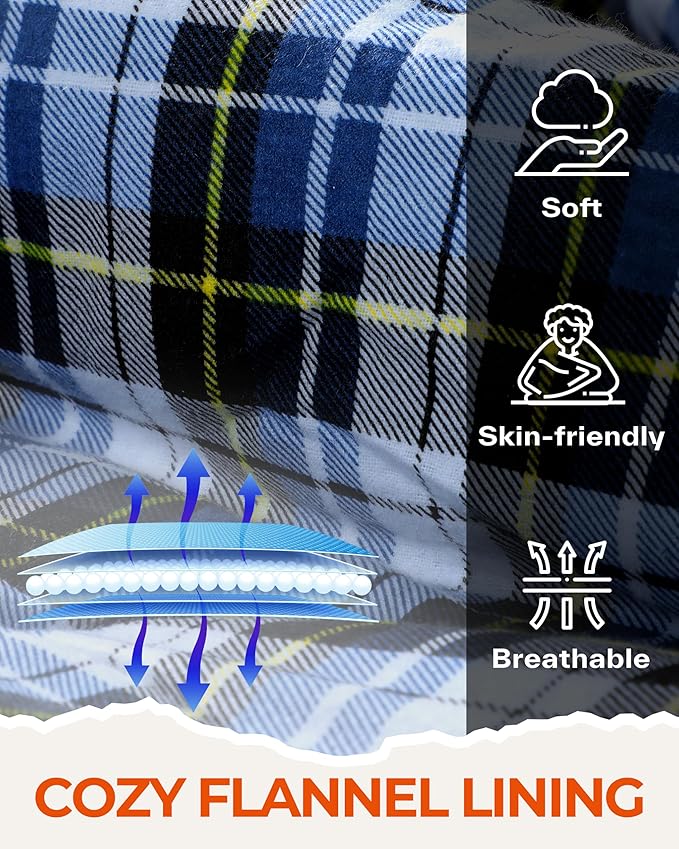 Sportneer 0 Degree Sleeping Bag for Cold Weather XL Winter Sleeping Bag for Adults Flannel Lined Camping Sleeping Bag 32°F–59°F Rated 87 x 33.5 4.4 lbs Detachable Hood Compression Sack