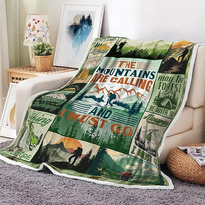 Hiking Gifts for Women &amp Men Cool Camper Gifts 60X70