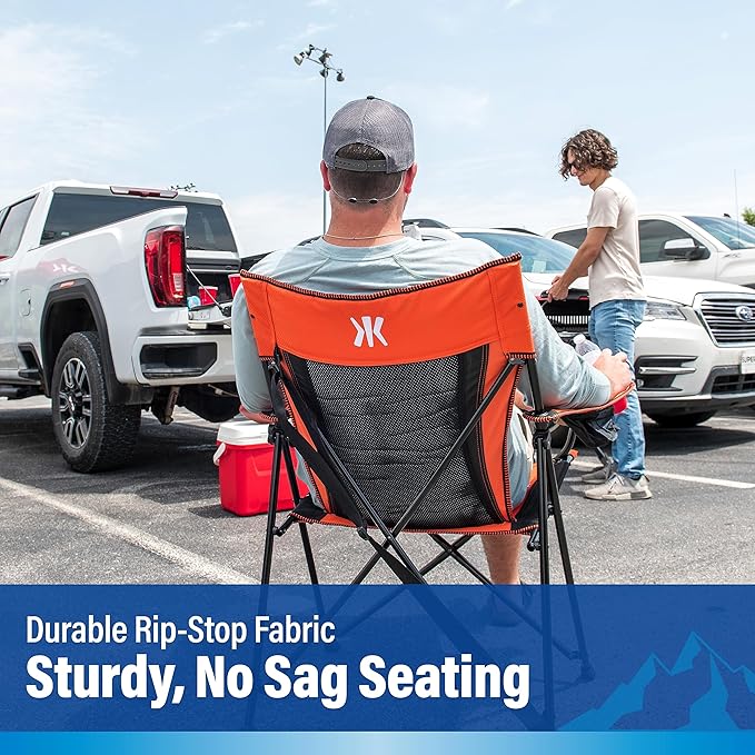Kijaro Sports Fan Folding Chair 26 L x 35.5 W x 37 H Cincinnati Bengals