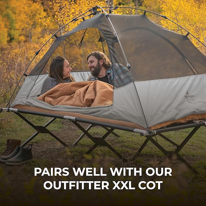 Teton Sports Vista Quick Tent Dome Camping and Backpacking Tent Easy Instant Setup Clip-On Rainfly Included