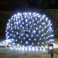 WBao Outdoor Christmas Lights 360LED 11.5ft x 6.9ft Net Lights with 8 Modes Timer UL Certified End to End Connectable Waterproof for Lawn Bushes Trees Outdoor Christmas Decorations Cool White