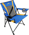 Kijaro Sports Fan Folding Chair 26 L x 35.5 W x 37 H Los Angeles Chargers