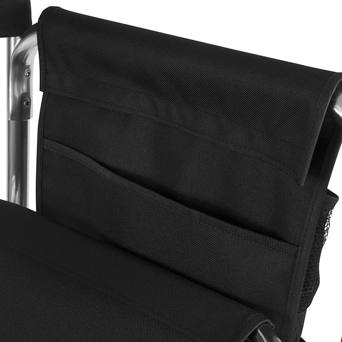 PICNIC TIME Star Wars Sports Chair with Side Table Folding Beach and Camp Chair Portable Outdoor Chair with Carry Strap and Storage Pockets (Black)