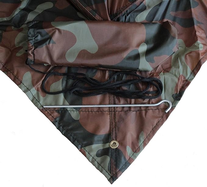 Goutime Professional Work TentInstant Pop-Up Canopy Tent 2x2m Heavy-Duty Portable Shelter for Construction Site Outdoor Workshop Warehouse &amp CampingCamouflage