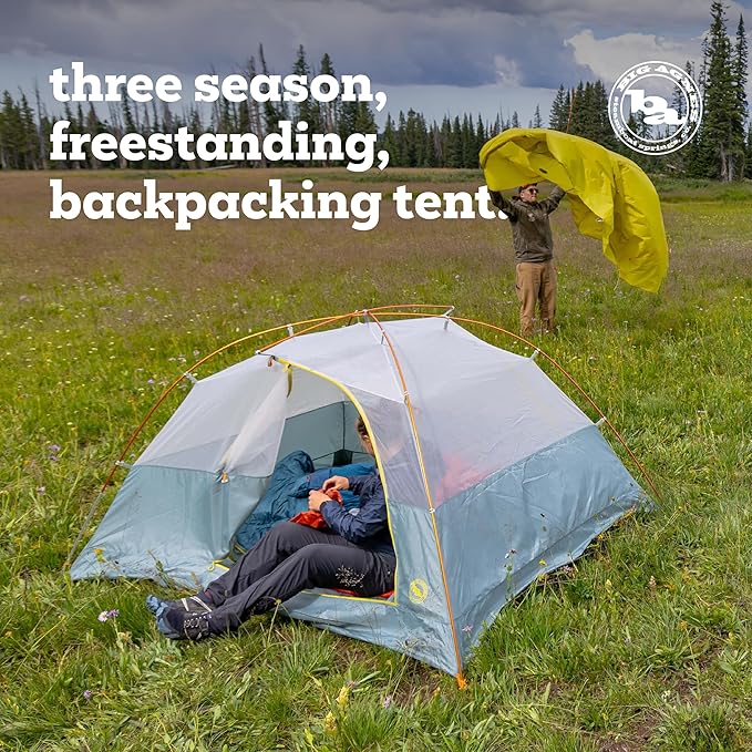 Big Agnes Blacktail &amp Blacktail Hotel Tent - Backpacking Tent for Camping 3 Season Ultralight Waterproof