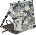 Crazy Creek Original Chair Perfect for Stadium Seats Camping Hiking &amp More Comfort on All Terrains Adjustable Straps Lightweight Design Water-Resistant Camo