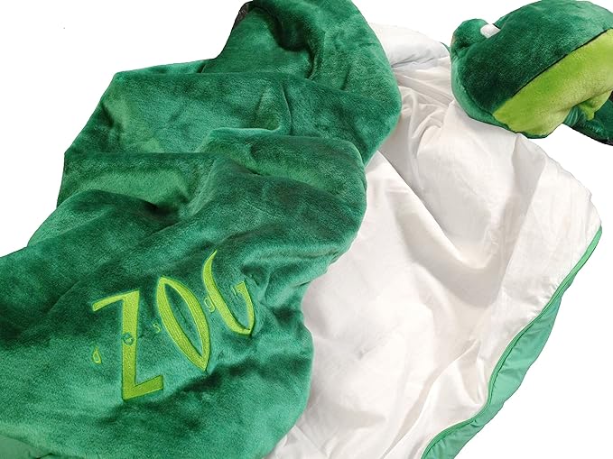 Zog Frog Plush Sleeping Bag