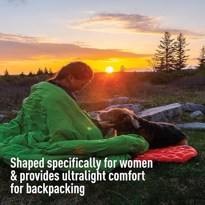 Sea to Summit Ultralight Insulated Backpacking Sleeping Pad Women's Large (72 x 25 x 2 inches)