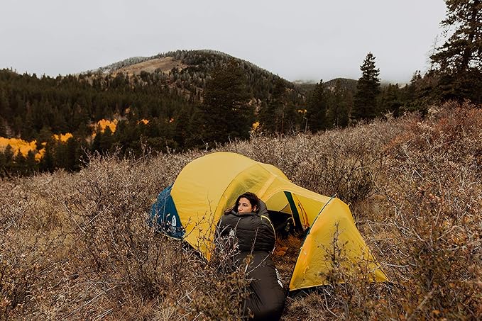 Sierra Designs Nitro 0 Degree 800 Fill DriDown Sleeping Bag - Ultralight Down Sleeping Bag for Backpacking and Camping for Men &amp Women