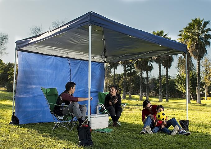 World Famous Sports Sun Canopy 10'x10' Blue