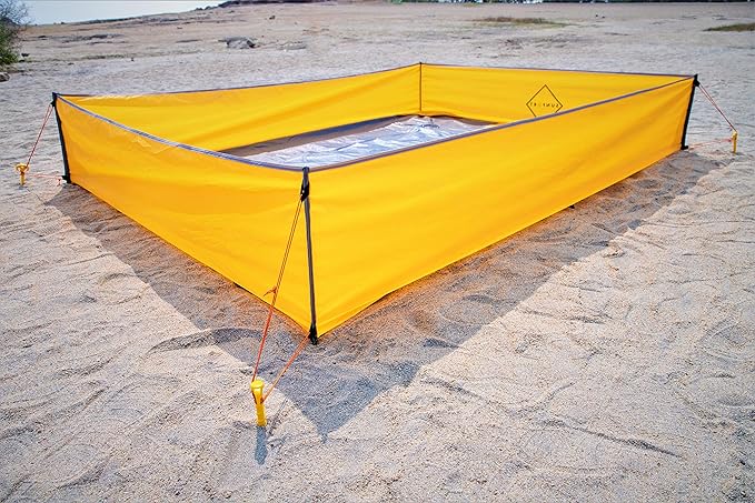 Sandproof Beach Walled Blanket Outdoors Beach Blanket with Sides Fitted Sheet Water Resistant Portable and Lightweight Outdoors Playpen for Sand and Grass